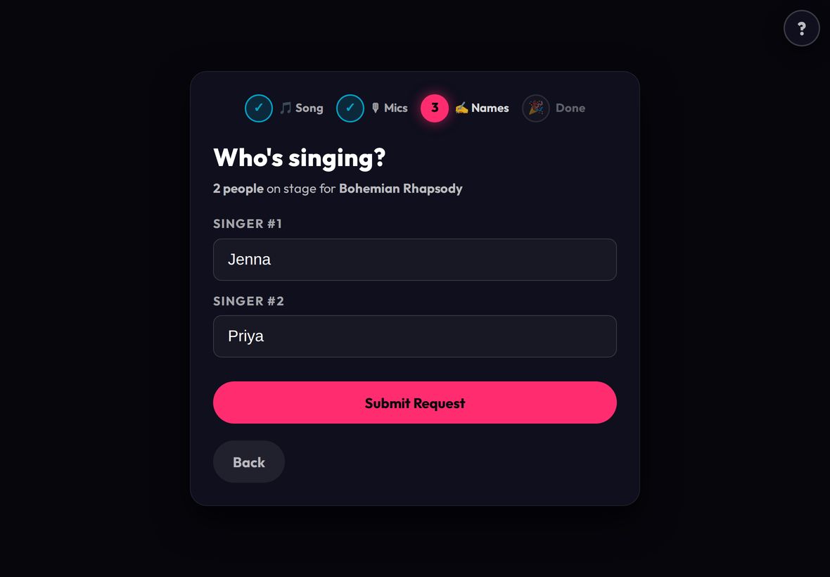 Step 3: whoβs singing