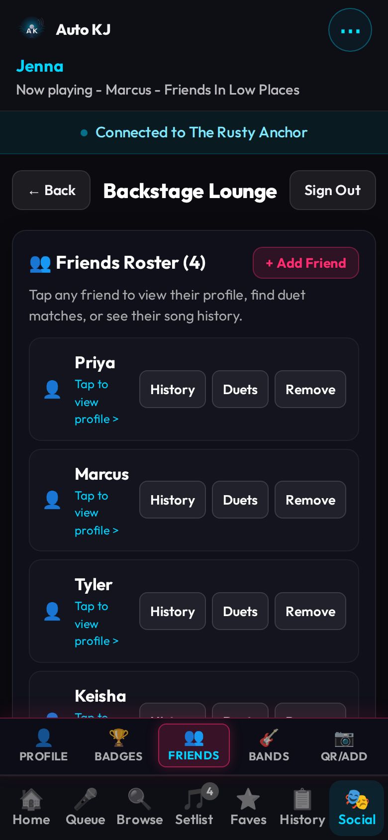 Social Β· Friends