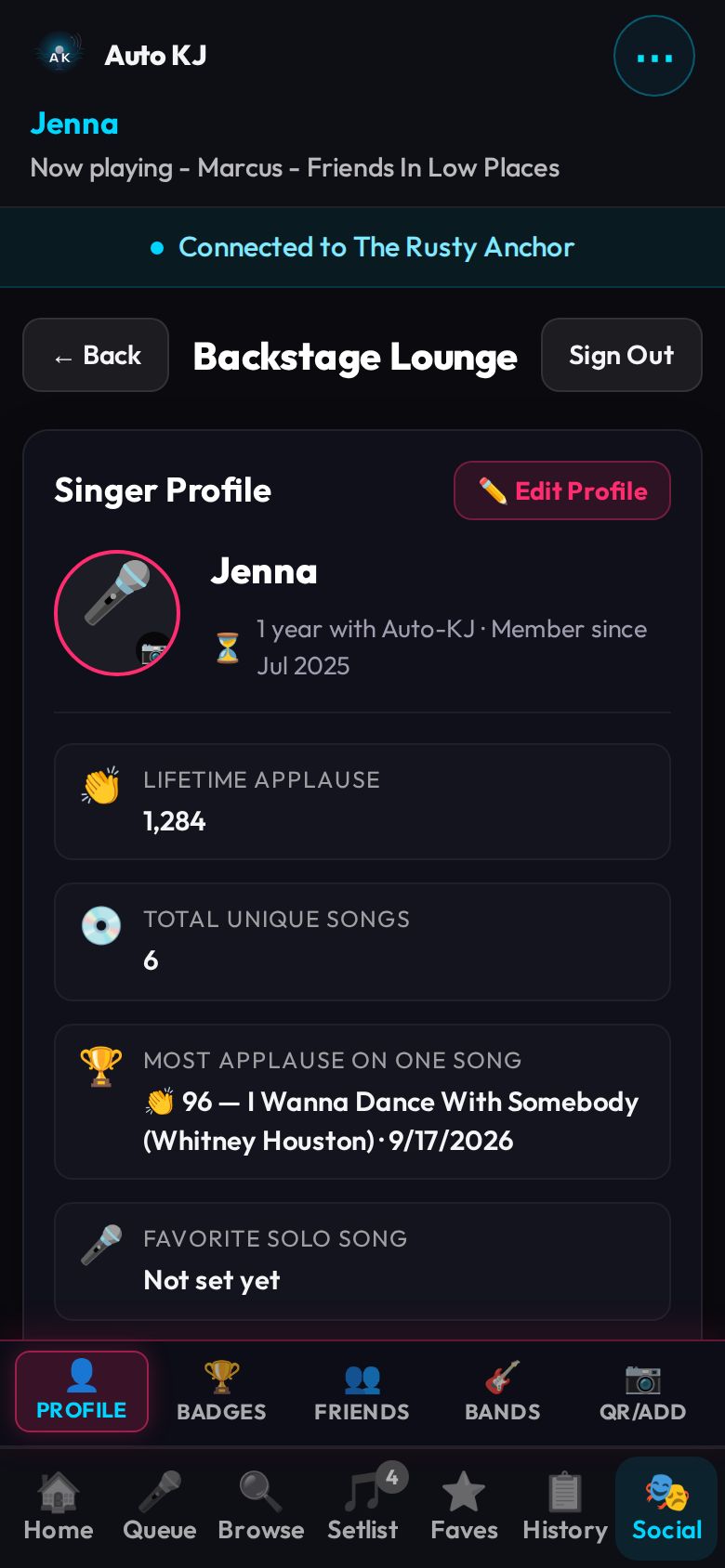 Social Β· Profile